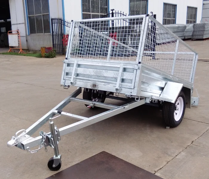 Heavy duty double axle farm box dump trailer for sale.png