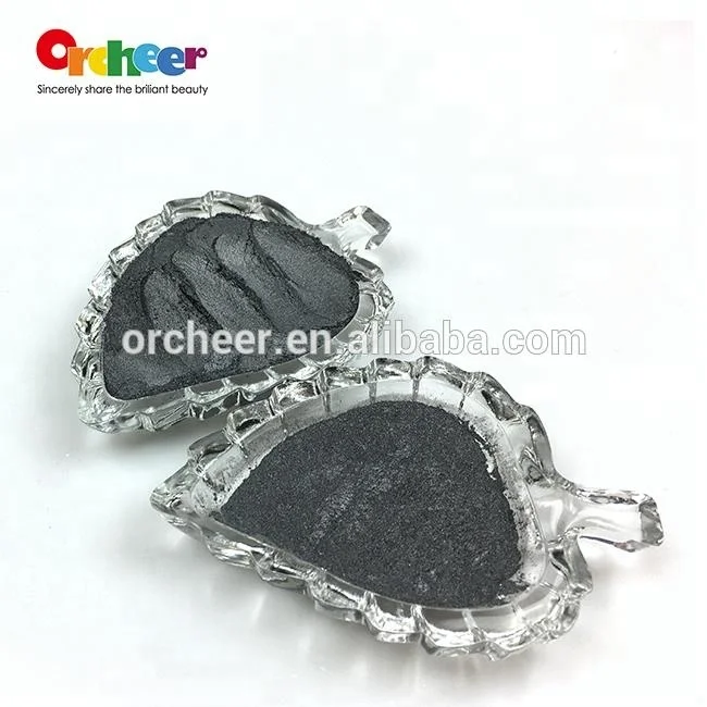 
Silver Black Recolored mica pearlescent pigment ,pearl powder for art paints , coatings 