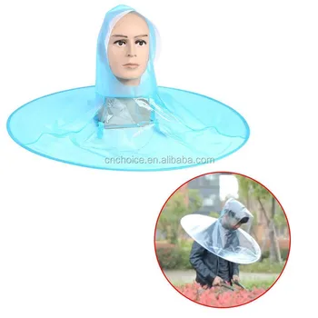 folding plastic rain hats