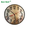 Classical Custom wall wooden clock for home decoration