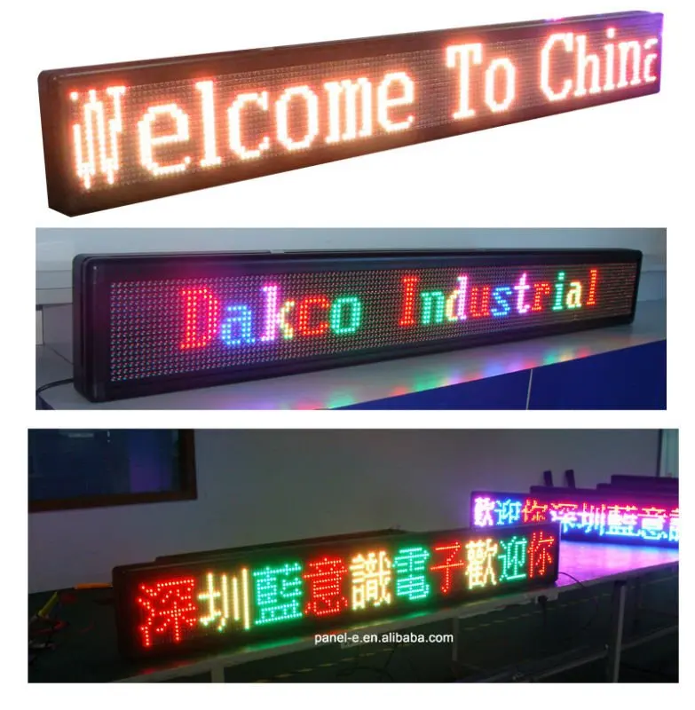 led moving sign software download