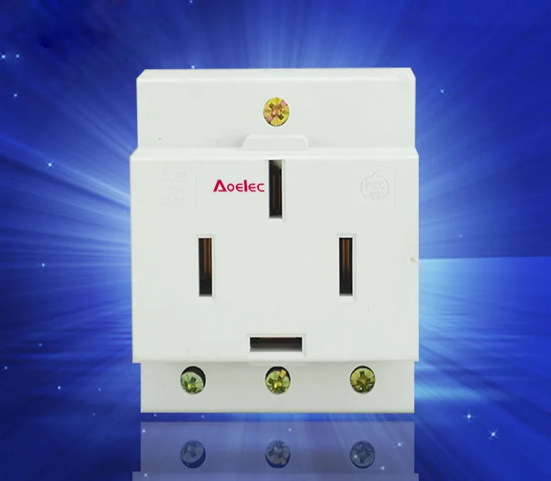 Ac3016/3 Din Rail Mounted Socket Buy Din Rail Mounted Socket,Din