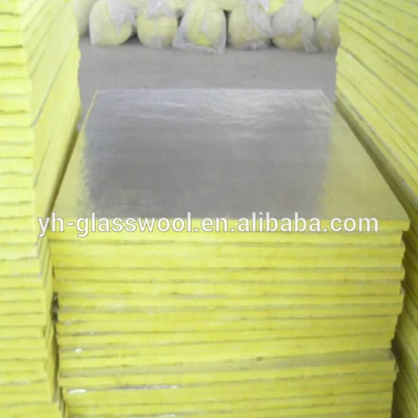 
Glass wool panel/ fiberglass slab 