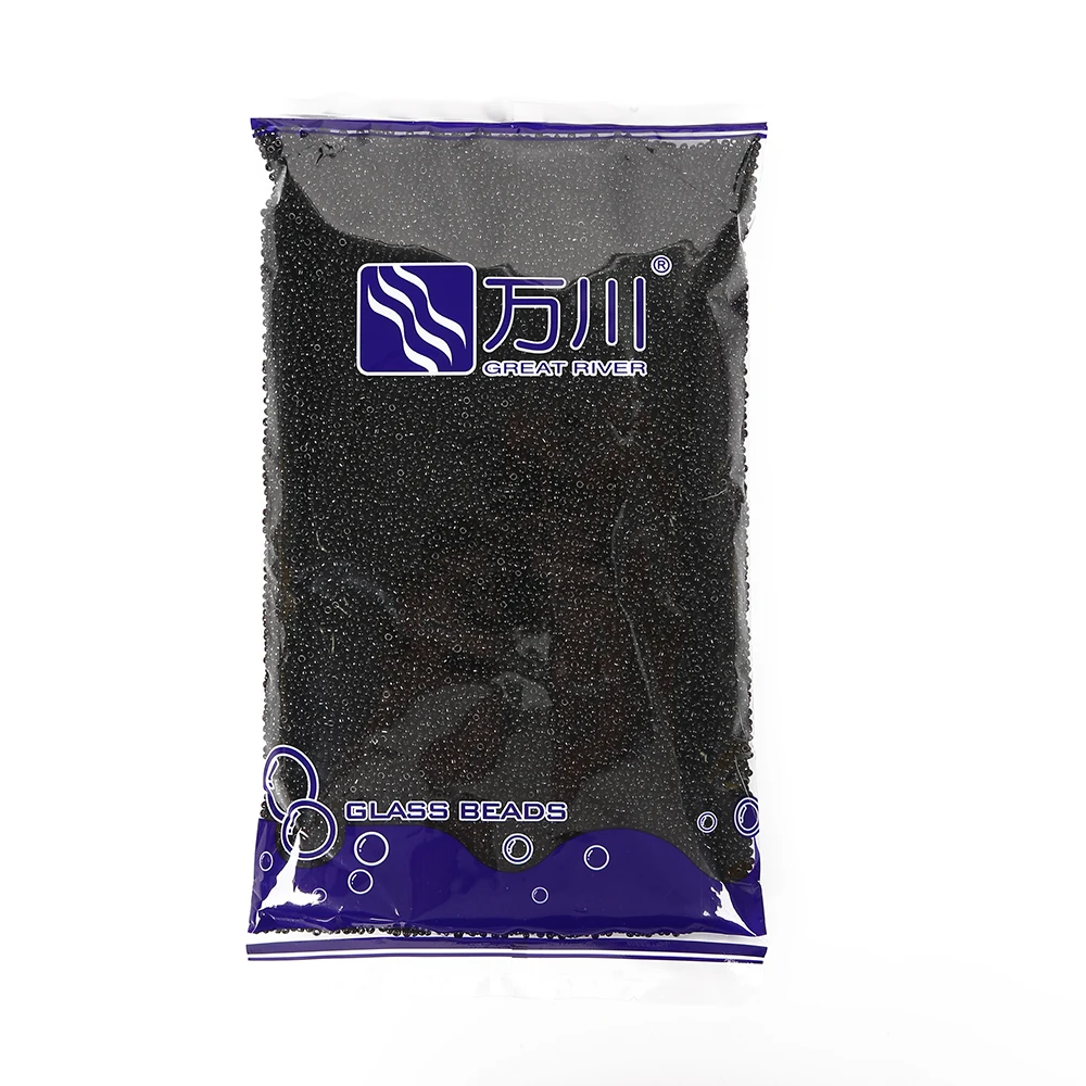 

Japanese seed beads black color 12/0 8/0 6/0 size, Colorful