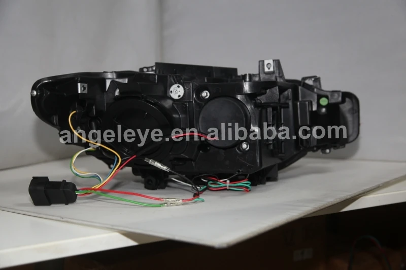 LED Angel Eyes Headlight For BMW F30 F35 318 320 325 328 330 335 2013-2015 Year SN For Original car halogen types