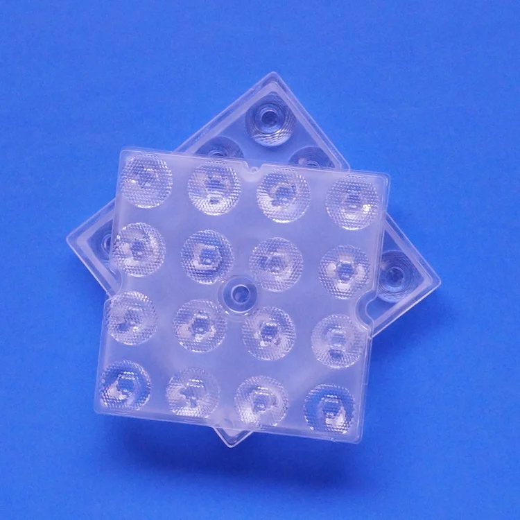 16 LED 3030 SMD LED LENS 50x50MM Small Angle Lens for Flood Light