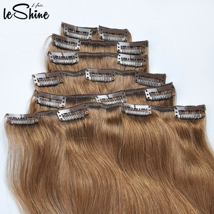 Thick Wavy 22inch Platinum Blonde Single Piece 100% Human Remy Clip Hair Mongolian Long One Piece Human Clip In Hair Extension supplier