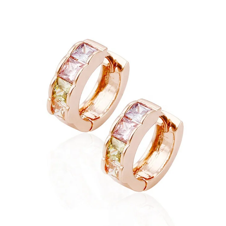 

G6-Latest Daily Wear Hoop Multi Colors Earrings For College Girls
