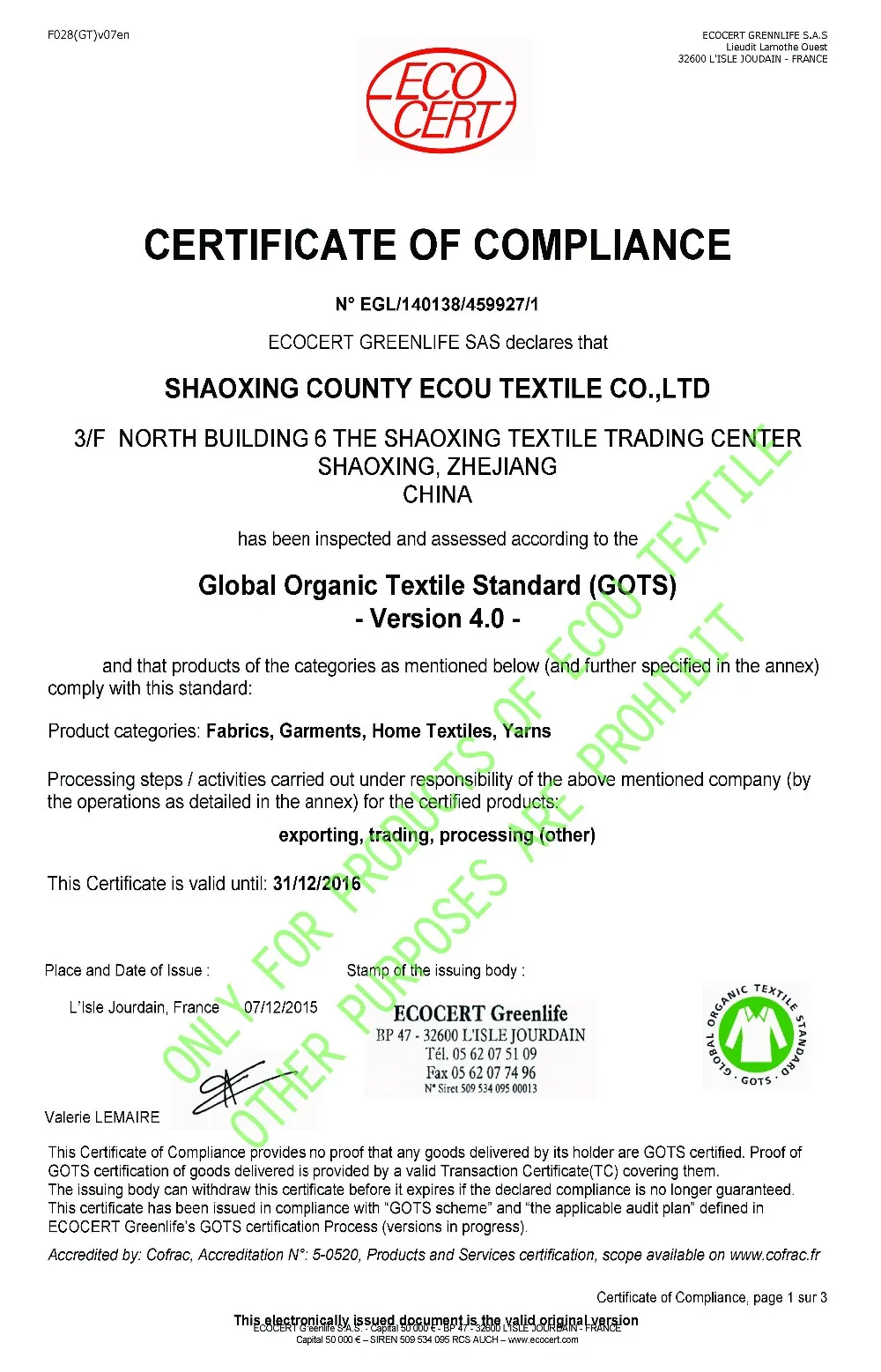 2016 GOTS 4.0 Certificate.jpg