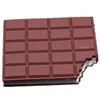 PVC cover chocolate notebook small size sticky notepad