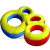 best quality inflatable double swimming pool float seat ring for mother and child