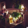 LED String Lights Novelty Fairy Lamp Starry Battery Card Photo Clip