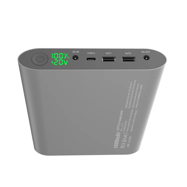 Nejifu Laptop Power Bank 50000mah Battery With Usb C Port For Macbook