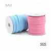 Factory Inventory Wholesale High Quality Colorful Polyester Flat Elastic Tape Elastic Band Elastic