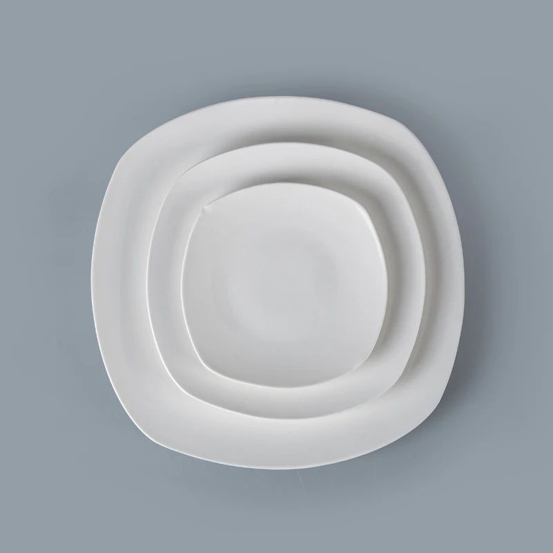 white restaurant plates Custom restaurant plates