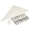 18Pcs Icing Piping Nozzles Pastry Bag Tips With Transvestite Household Kitchen Bakery Cake Baking Decorating Tools Bake ware