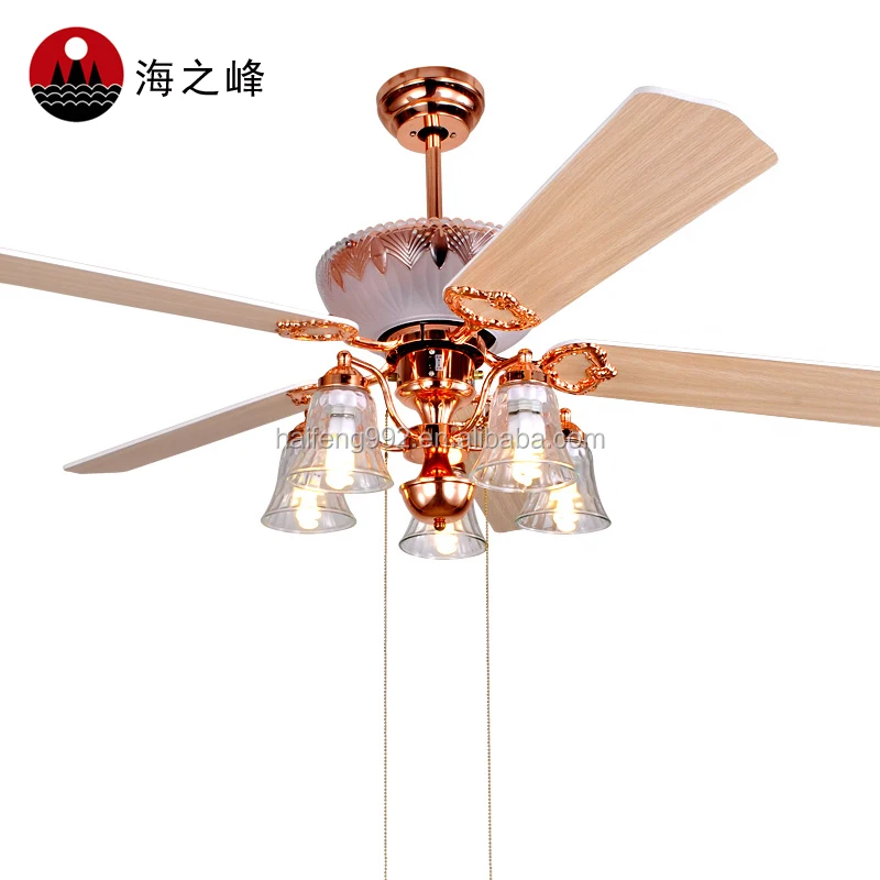 remote control ceiling fan with crystal led light