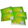 Custom anti-counterfeiting scratch off cards with label text