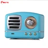Lovely Portable Speakers Mini Retro FM Radio USB Soundbar Bass Subwoofer Wireless Bluetooth Speaker For Phone PC Laptop Computer