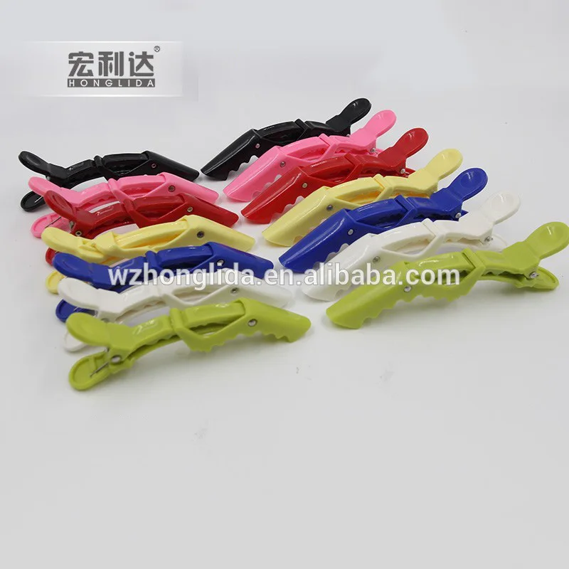 Different Types Entire Plastic Goody Non Metal Hair Clips For