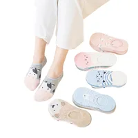 

2019 new stereo cartoon shallow mouth invisible socks boat socks women's socks wholesale
