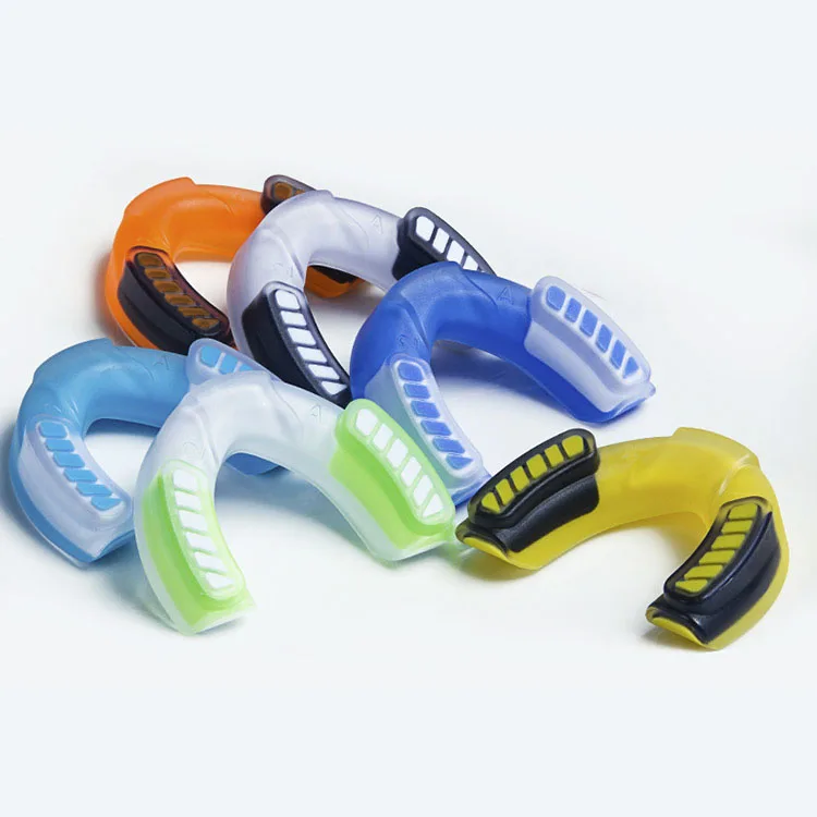 

Custom any color heat setting eva silicone gel mouth pieces martial art gum shield boxing mouth guard