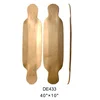 Top quality OEM service 8 plies Canadian maple longboard deck model DE433 longboard deck blank maple