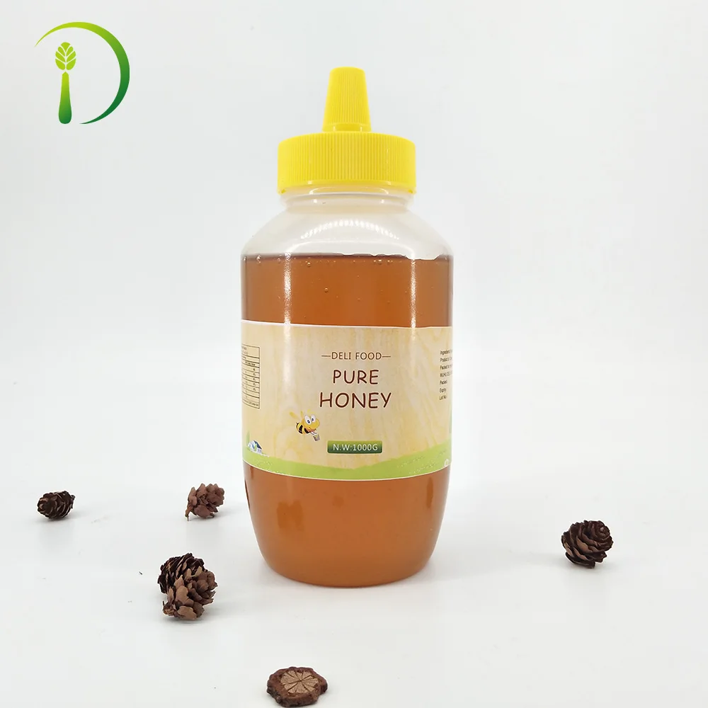 
Tins Style Golden Honey Flavored Syrup Preservation 