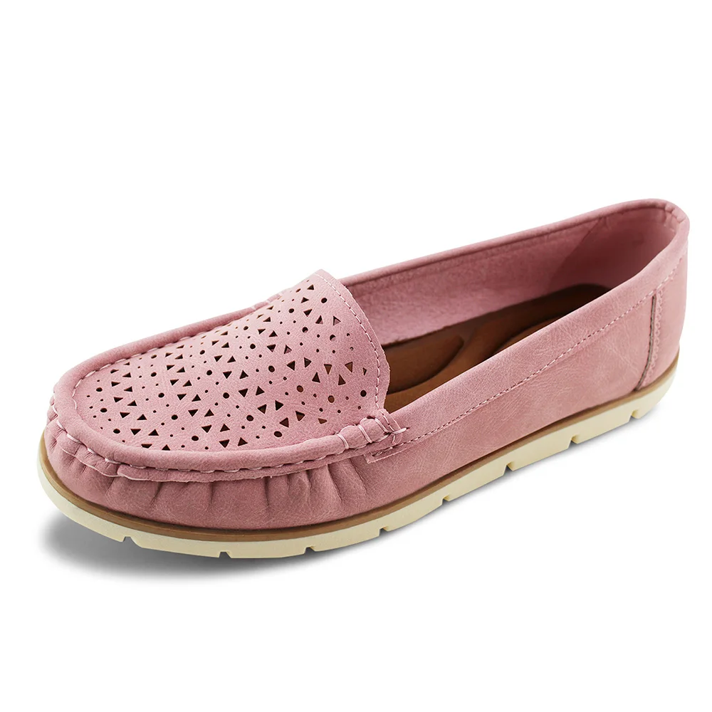 

Women Tie Driver Moccasins Boat Shoes Slip On Flats Loafers
