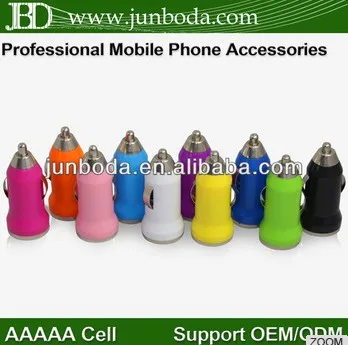 Wholesale 5V 1A High quality USB car charger for Iphone 4/5 accessories