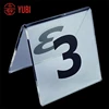 Economic manufacture acrylic table number stands
