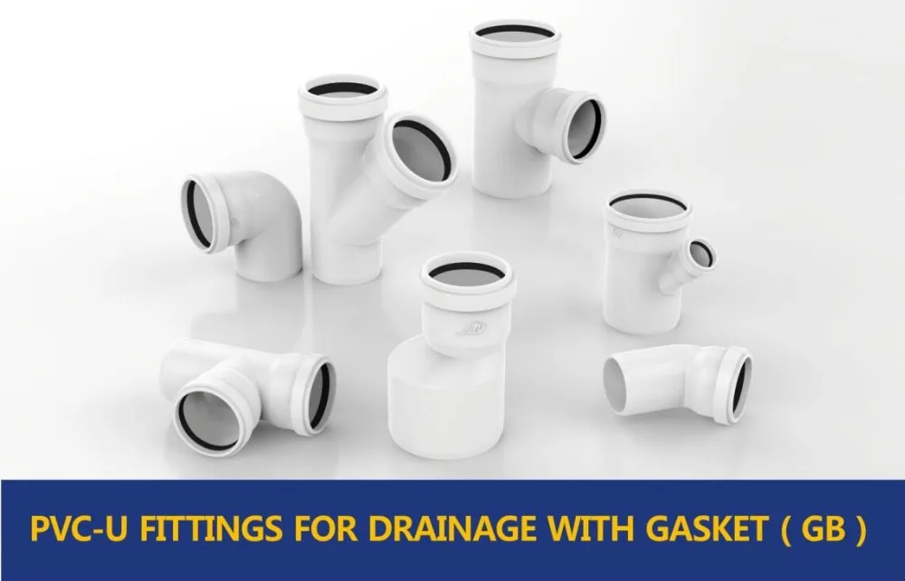 Pvc Upvc Plastic Plumbing Socket O Ring Rubber Joints Pipe Fittings