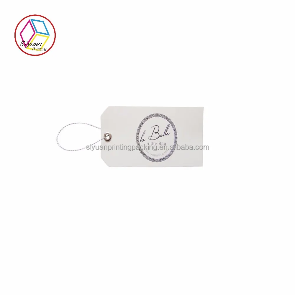 

Custom Clothes Paper Hang Tag, Cmyk;pantone