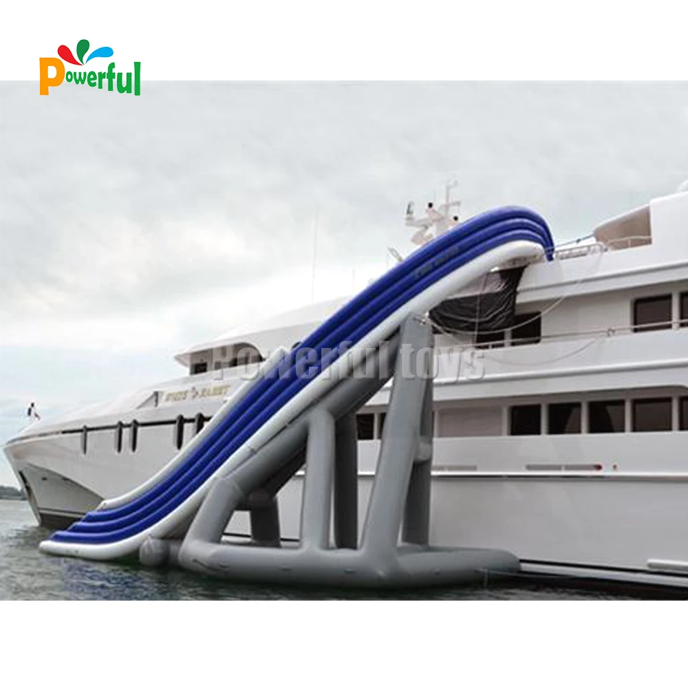 Boat Dock Slide Inflatable Slide Inflatable Yacht Slide for Sale