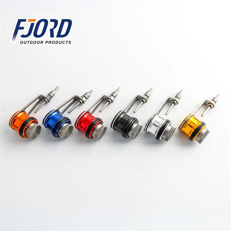 

FJORD HOT SALES In Stock Colorful Full Stainless Steel Fishing PE line Bobbin Knotter, Colorful or customized