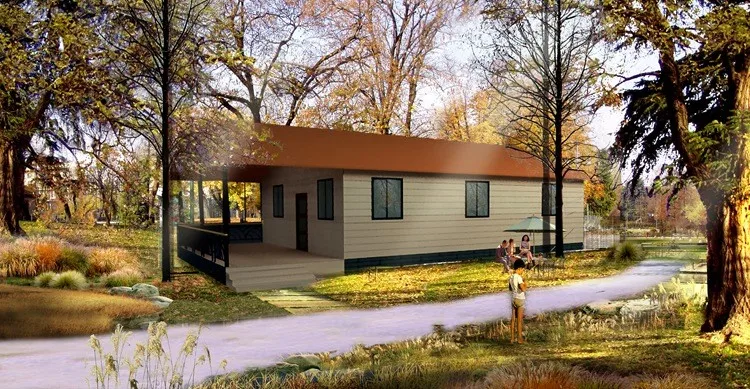 Cheaper Sandwich Panel Low Price Modern Prefab Duplex House