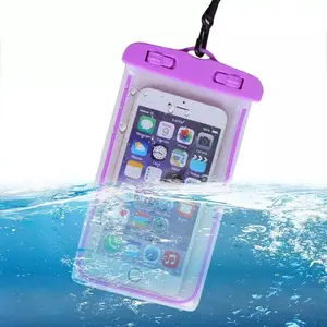 Universal Luminous Waterproof Case Sport Phone Case Pouch Bag for Smartphones