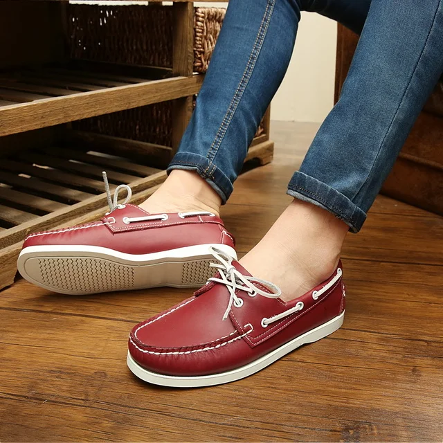 men casual shoes wild fashion business men leather shoes