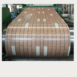 brick color coated steel