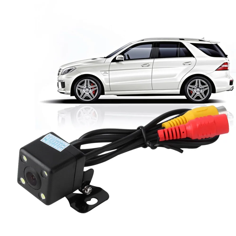 

Car Rear View Camera Waterproof 170 Degree HD CCD 4 LED Night Vision Night Parking Assistance Auto Accessories Car Styling