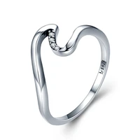 

Wave Ring Qings 925 Sterling Silver Ring With Fashional Style