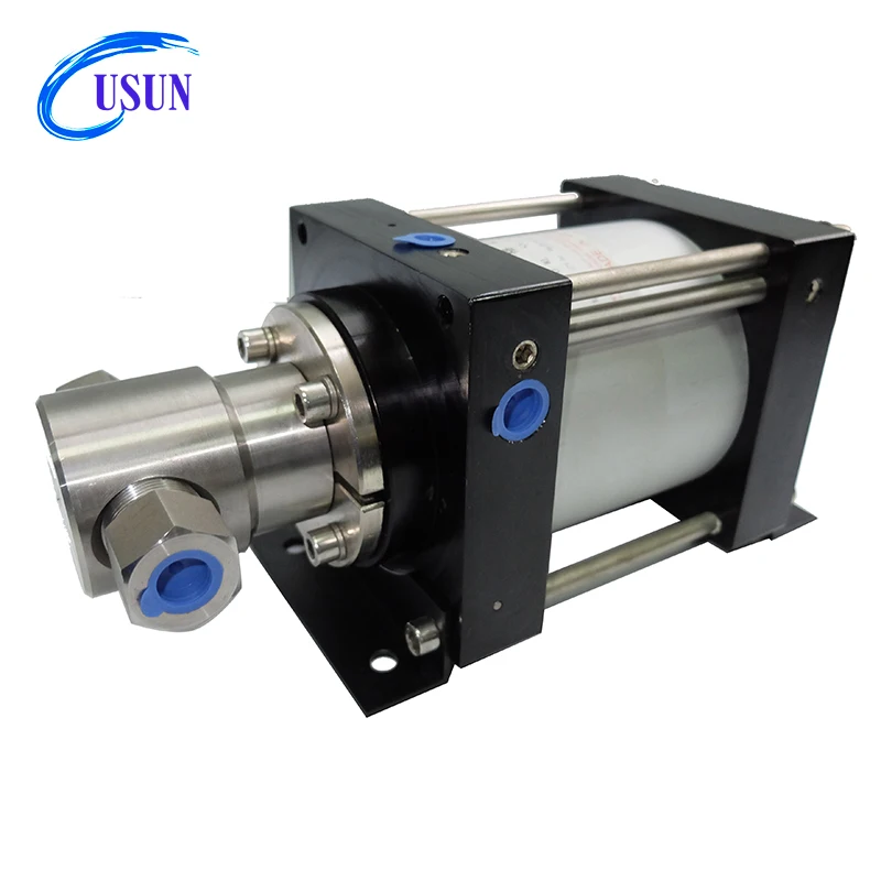 

USUN brand Model:XH130 15000 PSI/1000 Bar High pressure air driven liquid transfer pump for valve/hose testing