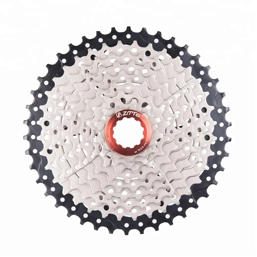 
ZTTO 9 Speed 11 42T Wide Ratio Mountain Bike Bicycle Cassette  (60759241103)