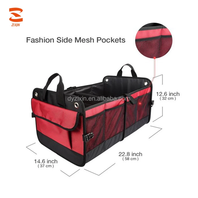 
Collapsible Portable Multi Compartments Waterproof Car Trunk Organizer 