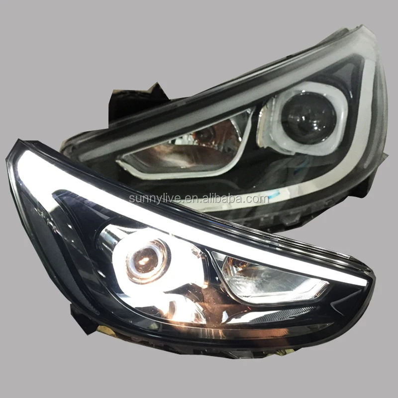 For Hyundai Accent Sedan Led Headlight 20122015 Wh Buy Accent Led
