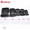 Factory supply all size plastic side quick release web belt buckle backpack clip