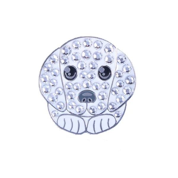 Blank Cheap Metal Owl Rhinestone Custom Golf Ball Markers Buy Cheap