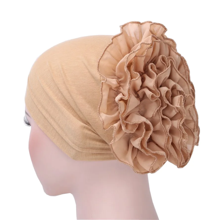 Floral head wrap hijab cap style 9 colors