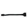 6 pin PCIE to 15 pin Sata Flat Ribbon Cable
