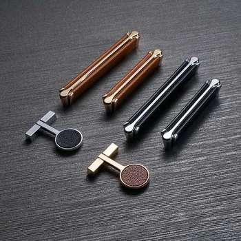 New Design Chinese Factory Dermatogl Yphic Cabinet Handles Zinc